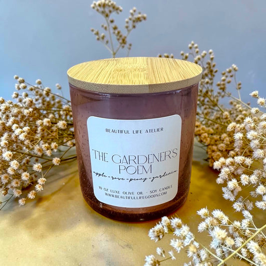 The Gardener's Poem Luxe Candle